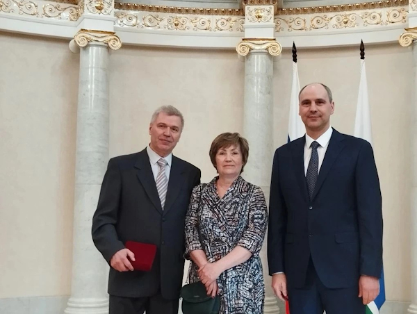 Сотрудник «Екатеринбурггаза» награжден знаком отличия «Трудовая доблесть Урала»