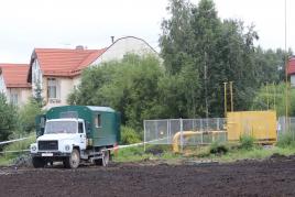 В поселке «Палникс» проводятся работы по техперевооружению