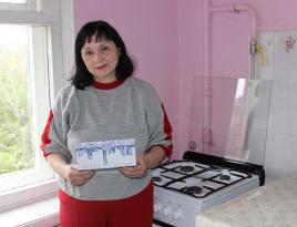 Ко дню пожилых людей «Екатеринбурггаз» подарил пенсионерам газовые плиты